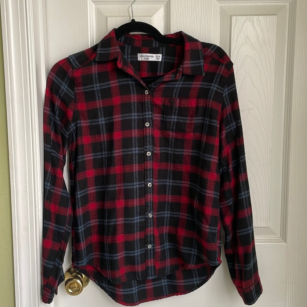 Abercrombie girls flannel